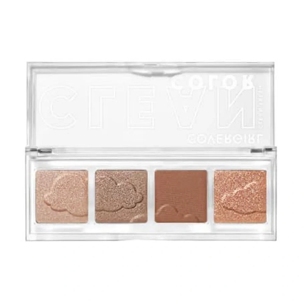 NEW COVERGIRL 212 Clean Color Shimmer Eyeshadow Palette  – 212 Shimmering Beige